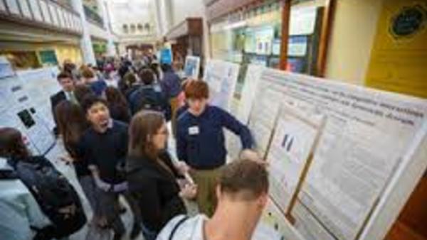 Summer comes to a close for REU and fellowship participants with over 80 students presenting at the Summer Undergraduate Research Symposium