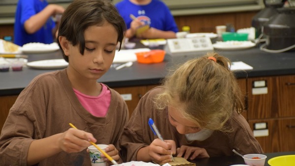 Young Campers use Berries to Explore Materials Science and Engineering during the Art 2 Science Summer Camp