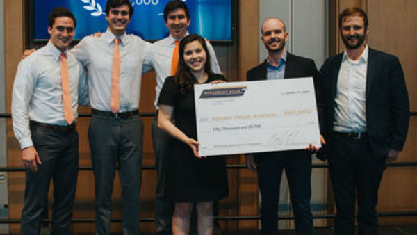 Energy Studies Minor Student Wins 2018 McCloskey Grand Prize