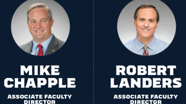 University of Notre Dame’s iNDustry Labs Appoints Two Associate Faculty Directors