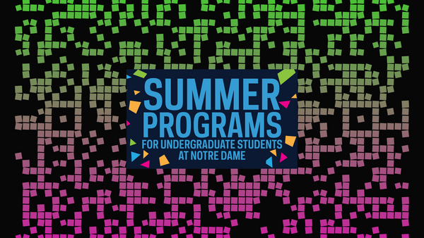 Summer Events for Undergraduate Research Students