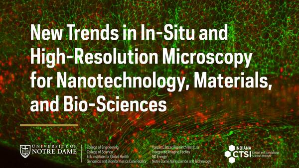Midwest Imaging & Microanalysis Workshop at Notre Dame: New Trends in In-Situ and High Resolution Microscopy for Nanotechnology, Materials and Bio-Sciences