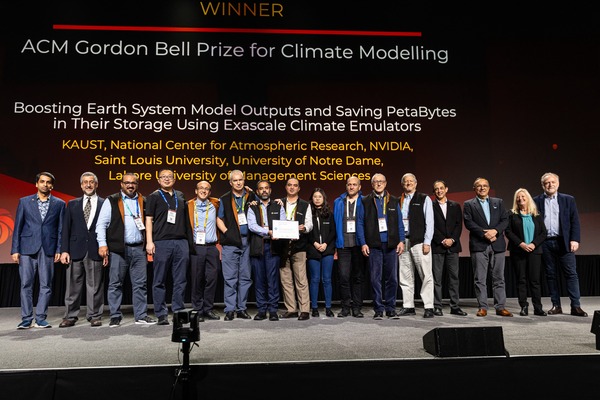 2024 ACM Gordon Bell Prize for Climate Modelling award group